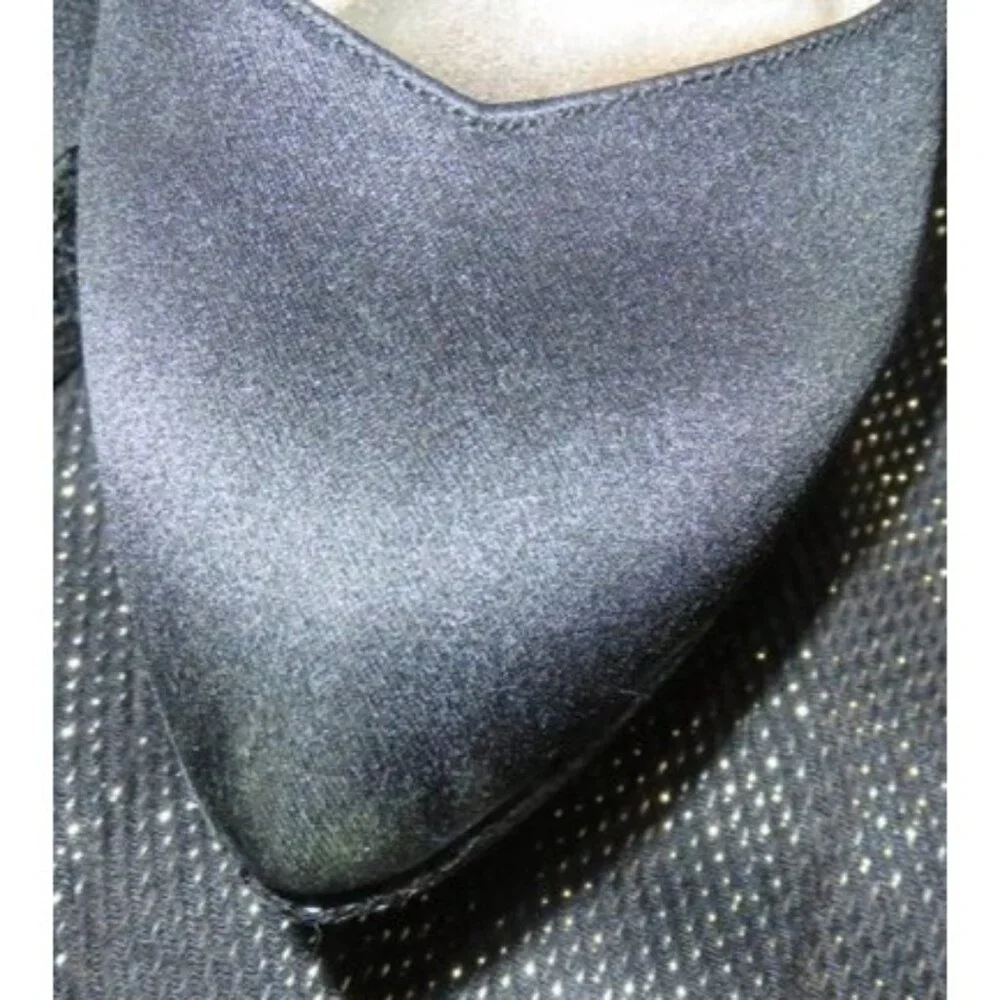 Nina Rinalda Platform Satin & Glitter Glam Pumps Heels Stilettos sz 8